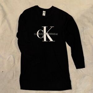 Calvin Klein Black Night / Sleep Dress for Women